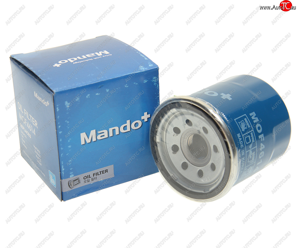 439 р. Фильтр масляный CHEVROLET Aveo (03-),Spark (98-) (1.01.2) MANDO MANDO mof4614  с доставкой в г. Кемерово