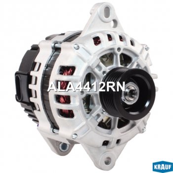 13 999 р. Генератор CHEVROLET Aveo (02-),Lacetti (04-) (2PIN) 14В 85А KRAUF KRAUF ala4412rn  с доставкой в г. Кемерово. Увеличить фотографию 1