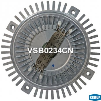 3 379 р. Вискомуфта VW Passat (97-05) AUDI A4 (95-07) SKODA Superb (01-08) привода вентилятора KRAUF KRAUF vsb0234cn  с доставкой в г. Кемерово. Увеличить фотографию 1