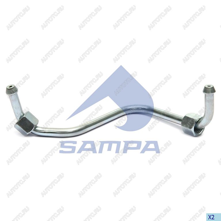2 299 р. Трубка топливная MAN высокого давления (4 цилиндр) SAMPA SAMPA 026.312  с доставкой в г. Кемерово