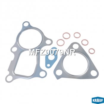 689 р. Прокладка MITSUBISHI L200 (08-) турбокомпрессора (комплект) KRAUF KRAUF mfz0079nr KRAUF mfz0079nr  с доставкой в г. Кемерово. Увеличить фотографию 1