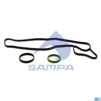 779 р. Прокладка DAF CF85 радиатора масляного комплект SAMPA SAMPA 051.440  с доставкой в г. Кемерово. Увеличить фотографию 1