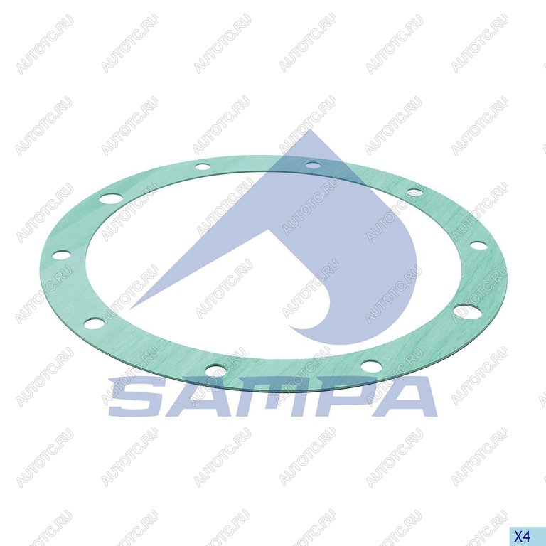 299 р. Прокладка MAN TGA ступицы редуктора бортового SAMPA SAMPA 023.092  с доставкой в г. Кемерово