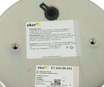3 499 р. Пневморессора SCHMITZ (без стакана) (2отв.M10,1 отв.M22х1.5,низ отв.M12мм) высокая EKER EKER 424158.s02  с доставкой в г. Кемерово. Увеличить фотографию 3
