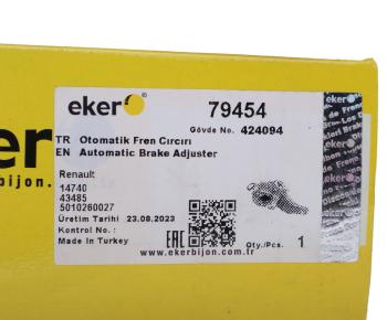 3 799 р. Рычаг тормоза регулировочный RENAULT Premium,Magnum задний правый EKER EKER 79454  с доставкой в г. Кемерово. Увеличить фотографию 5