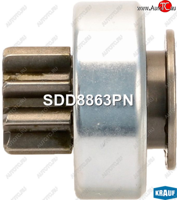 899 р. Привод стартера CHEVROLET Rezzo,Tacuma (00-) 1.6 (A16DMS), OPEL Astra G (97-00) 1.8 (X18XE1) KRAUF KRAUF sdd8863pn  с доставкой в г. Кемерово