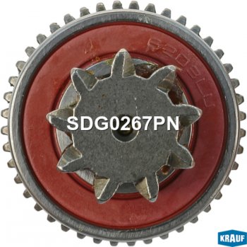 1 879 р. Привод стартера VW Caddy (96-00) SKODA Fabia (95-02) (бендикс) KRAUF KRAUF sdg0267pn  с доставкой в г. Кемерово. Увеличить фотографию 2