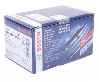 2 299 р. Колодки тормозные задние BOSCH Mitsubishi L400 (1994-2006)  с доставкой в г. Кемерово. Увеличить фотографию 3