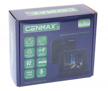 1 739 р. Видеорегистратор CENMAX CENMAX fhd 200 CENMAX fhd 200  с доставкой в г. Кемерово. Увеличить фотографию 3