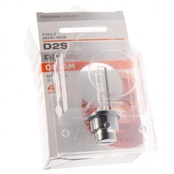 4 599 р. Лампа ксеноновая D2S 35W P32d-2 4100K 85V 3200лм блистер (1шт.) Original OSRAM OSRAM 66240-scb   с доставкой в г. Кемерово. Увеличить фотографию 1