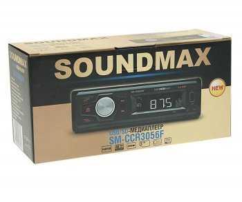 1 399 р. Магнитола автомобильная 1DIN SOUNDMAX SOUNDMAX sm-ccr3056f SOUNDMAX sm-ccr3056f  с доставкой в г. Кемерово. Увеличить фотографию 3