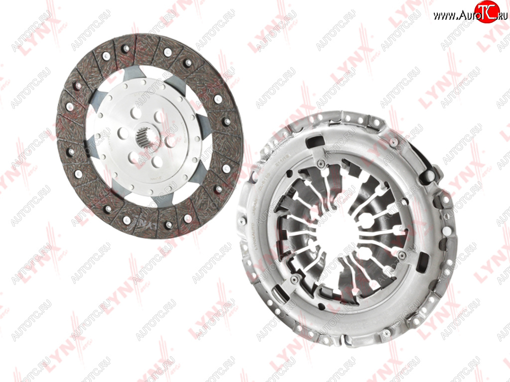 11 549 р. Сцепление RENAULT Kangoo (08-),Scenic (05-) (1.5 DCI) комплект без выжимного LYNX LYNX cl1422  с доставкой в г. Кемерово