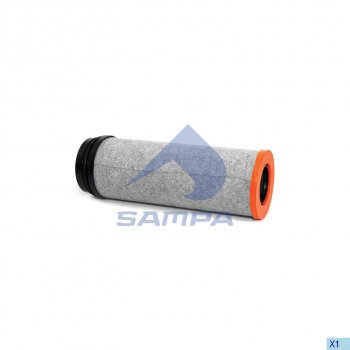 1 489 р. Фильтр воздушный MAN TGA (00-),TGS,TGX (07-) внутренний SAMPA SAMPA 022.341-01  с доставкой в г. Кемерово. Увеличить фотографию 1