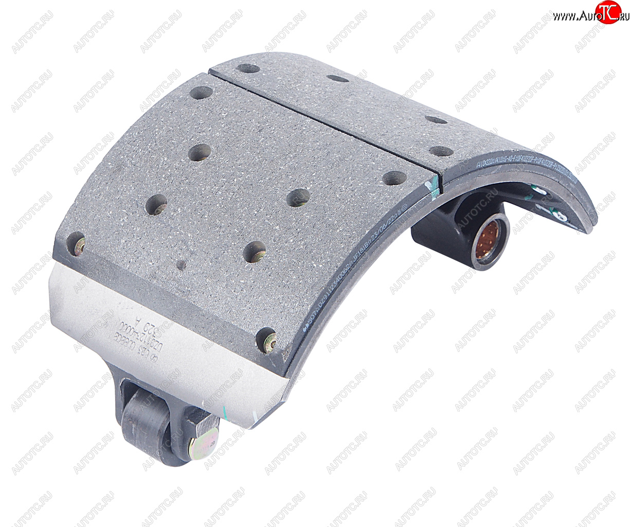 3 689 р. Колодки тормозные SHACMAN SHAANXI F3000 задние с накладками (1шт.) OE SHACMAN dz9112340060  с доставкой в г. Кемерово