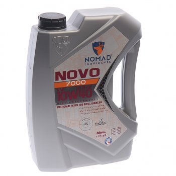 2 999 р. Масло моторное NOVO 7000 SLCF 10W40 псинт.4л NOMAD NOMAD 6297001279557  с доставкой в г. Кемерово. Увеличить фотографию 1