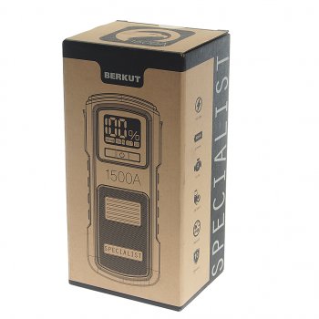 22 399 р. Устройство пусковое 12V 1500A 24000мАч пыле-влагозащита IP66 (power bank) BERKUT BERKUT jsl-27000  с доставкой в г. Кемерово. Увеличить фотографию 6