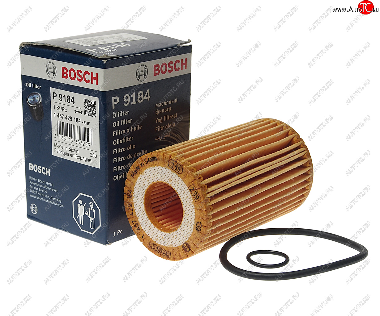 569 р. Фильтр масляный RENAULT BOSCH BOSCH 1457429184  с доставкой в г. Кемерово