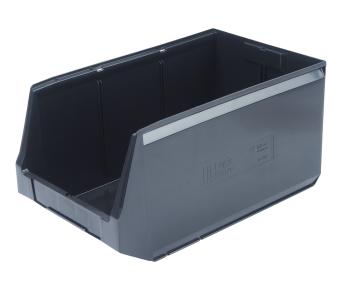 699 р. Лоток складской 500х300х250мм черный IPLAST IPLAST ip-565617  с доставкой в г. Кемерово. Увеличить фотографию 1