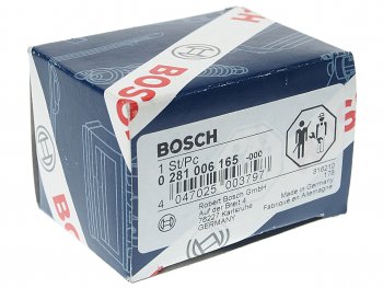 16 599 р. Датчик давления IVECO топлива BOSCH BOSCH 0281006165 BOSCH 0281006165  с доставкой в г. Кемерово. Увеличить фотографию 3