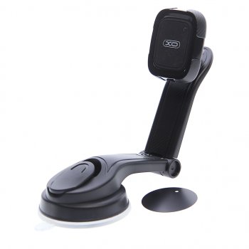 829 р. Держатель телефона универсальный магнитный черный XO XO c106 black  с доставкой в г. Кемерово. Увеличить фотографию 1