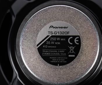 3 399 р. Колонки коаксиальные 5 (13см) 35Вт PIONEER PIONEER ts-g1320f  с доставкой в г. Кемерово. Увеличить фотографию 3