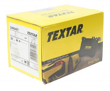 3 099 р. Колодки тормозные задние (4шт.) TEXTAR Toyota Auris E150 хэтчбэк 5 дв. дорестайлинг (2006-2010)  с доставкой в г. Кемерово. Увеличить фотографию 2