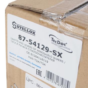 6 499 р. Трапеция стеклоочистителя MAN TGA,TGX STELLOX STELLOX 87-54129-sx  с доставкой в г. Кемерово. Увеличить фотографию 7