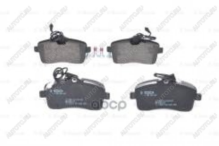 4 099 р. Колодки тормозные передние (4шт.) BOSCH Peugeot 407 седан (2004-2010)  с доставкой в г. Кемерово