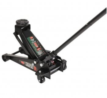 10 999 р. Домкрат подкатной 3т 145-465мм с резиновой накладкой ROCKFORCE ROCKFORCE rf-t830025  с доставкой в г. Кемерово. Увеличить фотографию 1