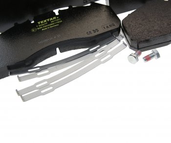 17 399 р. Колодки тормозные VOLVO RENAULT дисковые (249x110x29) (4шт.) TEXTAR TEXTAR 2917401  с доставкой в г. Кемерово. Увеличить фотографию 2