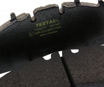 17 399 р. Колодки тормозные VOLVO RENAULT дисковые (249x110x29) (4шт.) TEXTAR TEXTAR 2917401  с доставкой в г. Кемерово. Увеличить фотографию 3