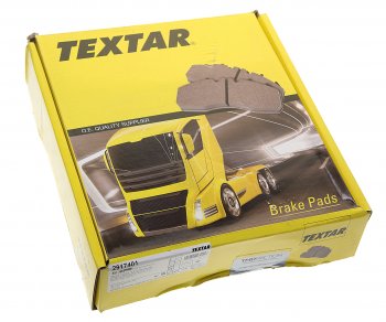 17 399 р. Колодки тормозные VOLVO RENAULT дисковые (249x110x29) (4шт.) TEXTAR TEXTAR 2917401  с доставкой в г. Кемерово. Увеличить фотографию 4