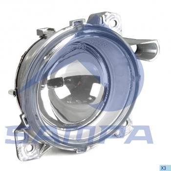 2 199 р. Фара SCANIA 4,P,G,R,T series дальнего света правая внутренняя SAMPA SAMPA 042.073  с доставкой в г. Кемерово. Увеличить фотографию 1