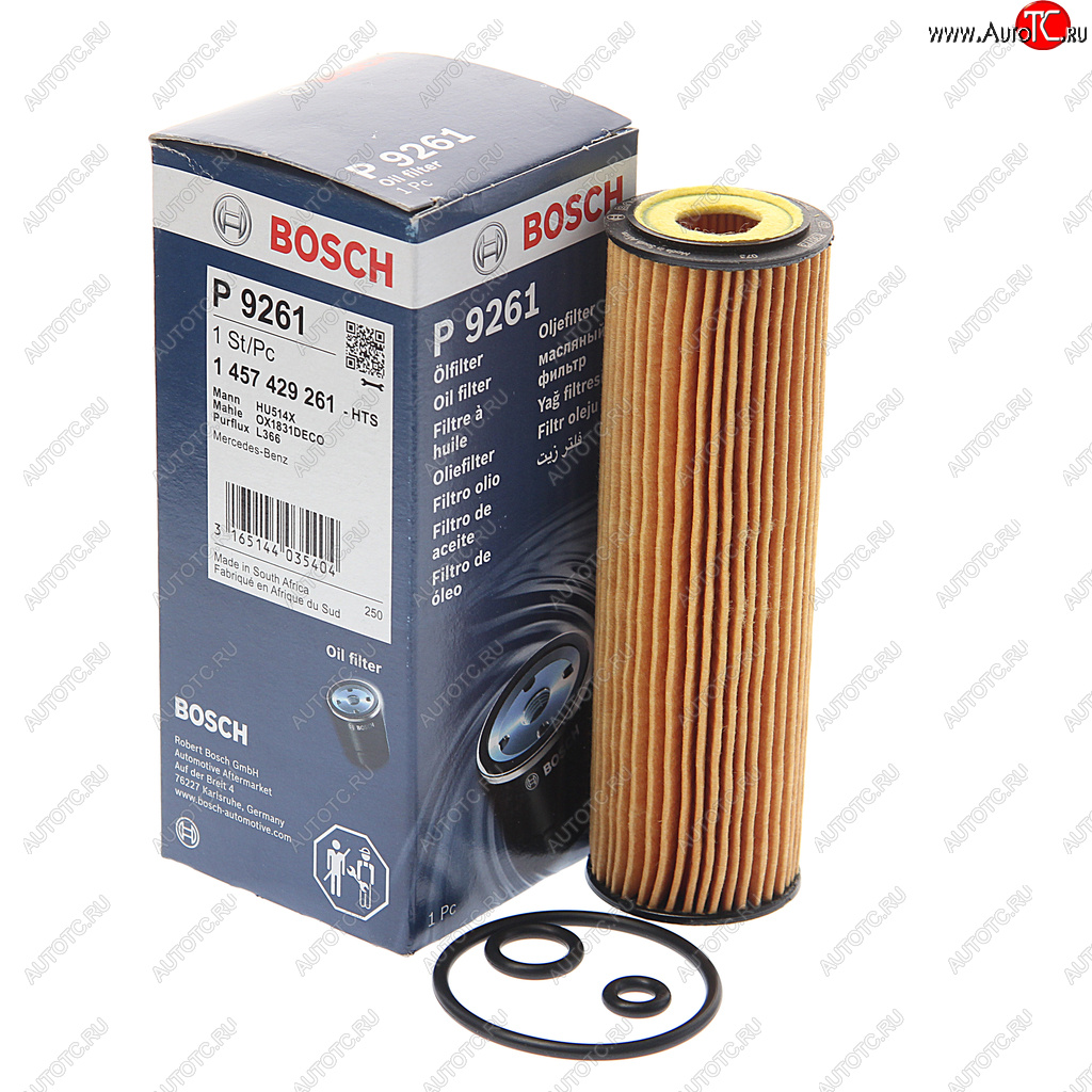 629 р. Фильтр масляный MERCEDES C (W203,W204),E (W211,W212),Sprinter BOSCH BOSCH 1457429261 BOSCH 1457429261  с доставкой в г. Кемерово