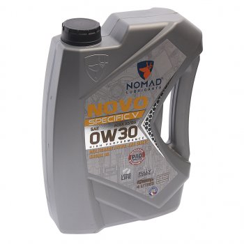 5 299 р. Масло моторное NOVO Specific V A5B5 0W30 синт.4л NOMAD NOMAD 6290360905839  с доставкой в г. Кемерово. Увеличить фотографию 1