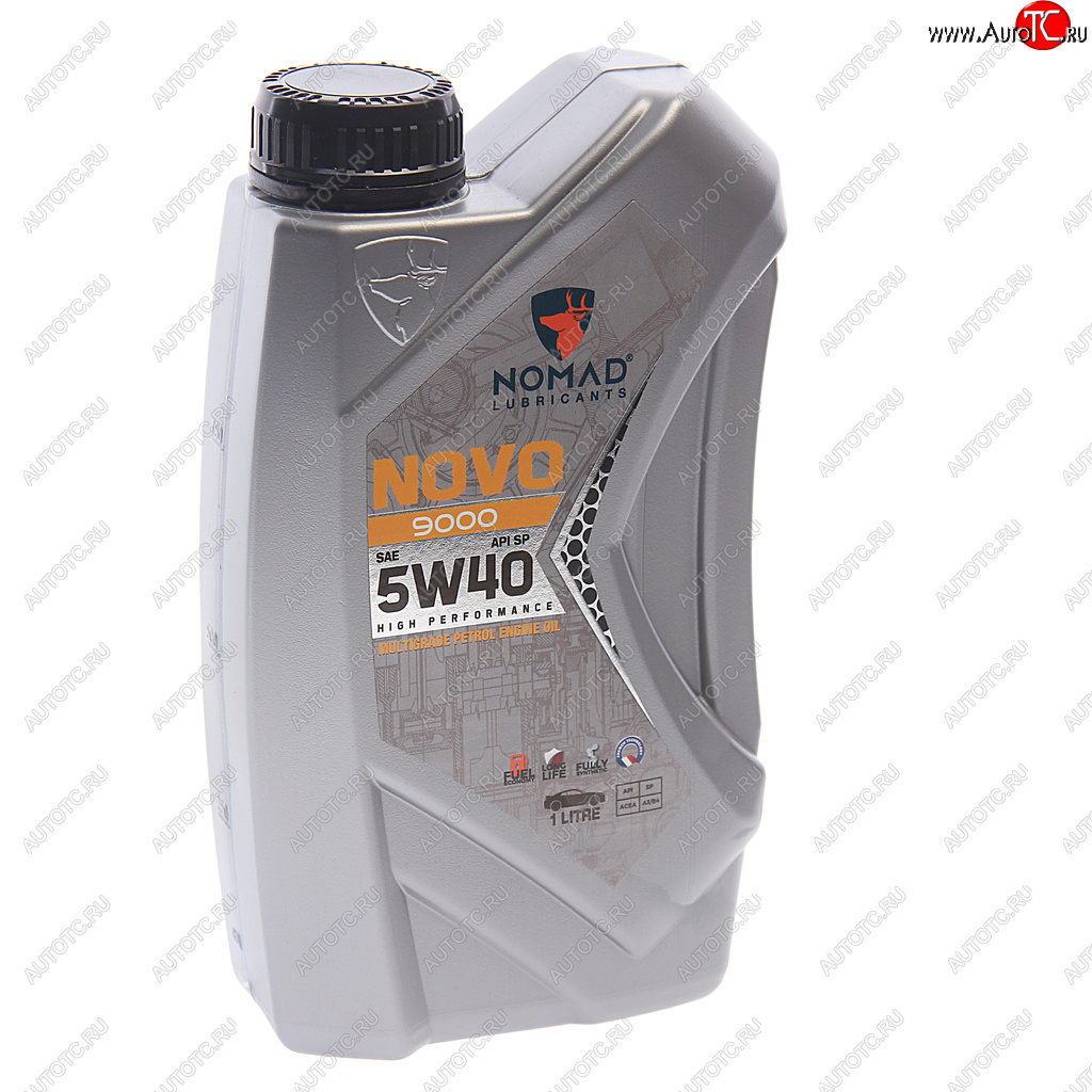 979 р. Масло моторное NOVO 9000 SP 5W40 синт.1л NOMAD NOMAD 680332116251  с доставкой в г. Кемерово