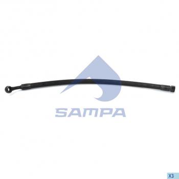 2 489 р. Шланг SCANIA 2,3,4,P,G,R,T series ГУРа SAMPA SAMPA 042.035  с доставкой в г. Кемерово. Увеличить фотографию 1