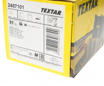 3 099 р. Колодки тормозные задние (4шт.) TEXTAR Suzuki Grand Vitara JT 5 дверей дорестайлинг (2005-2008)  с доставкой в г. Кемерово. Увеличить фотографию 3