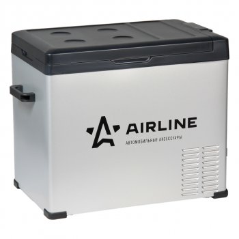 30 599 р. Автохолодильник 50л 65х36х49см компрессорный 12-24V 60W металл,пластик 17.29кг AIRLINE AIRLINE acfk003 AIRLINE acfk003  с доставкой в г. Кемерово. Увеличить фотографию 2