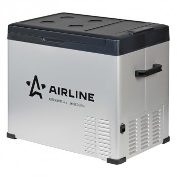 30 599 р. Автохолодильник 50л 65х36х49см компрессорный 12-24V 60W металл,пластик 17.29кг AIRLINE AIRLINE acfk003 AIRLINE acfk003  с доставкой в г. Кемерово. Увеличить фотографию 3