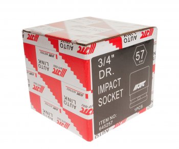 2 899 р. Головка торцевая 3/4 57мм ударная L=74мм JTC JTC TOOLS CO., LTD jtc-645257 JTC TOOLS CO., LTD jtc-645257  с доставкой в г. Кемерово. Увеличить фотографию 3