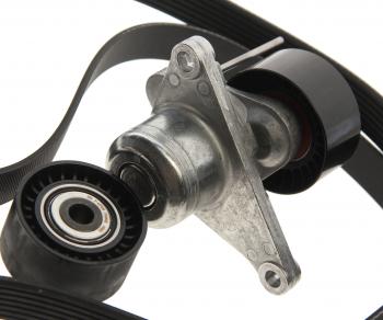 9 449 р. Комплект приводного ремня NISSAN Qashqai (07-13),X-Trail (07-) (2.0 DCI) комплект GATES GATES k017pk1705  с доставкой в г. Кемерово. Увеличить фотографию 3