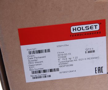35 999 р. Турбокомпрессор CUMMINS ISF 2.8 ЕВРО-4 модель HE200WG HOLSET HOLSET 3787122h HOLSET 3787122h  с доставкой в г. Кемерово. Увеличить фотографию 7