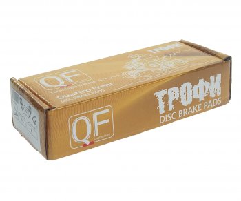 1 149 р. Колодки тормозные мото ARCTIC-CAT задние (2шт.) ТРОФИ QUATTRO FRENI QUATTRO FRENI qf927t  с доставкой в г. Кемерово. Увеличить фотографию 3