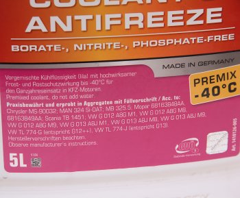 3 499 р. Антифриз красный -40C 5л C12 готовый RAVENOL RAVENOL 1410126005 RAVENOL 1410126005  с доставкой в г. Кемерово. Увеличить фотографию 2