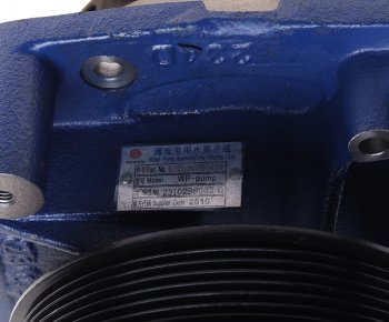 8 699 р. Насос водяной SHACMAN SHAANXI дв.WD615 OE SHACMAN 612600060389  с доставкой в г. Кемерово. Увеличить фотографию 6
