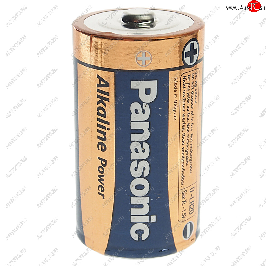 539 р. Батарейка D LR20 1.5V блистер 2шт. (цена за 1шт.) PANASONIC PANASONIC lr20apb2bp  с доставкой в г. Кемерово