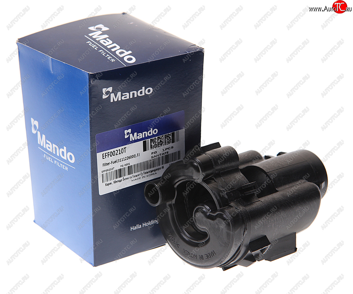 999 р. Фильтр топливный HYUNDAI Santa Fe (00-) MANDO MANDO eff00210t MANDO eff00210t  с доставкой в г. Кемерово