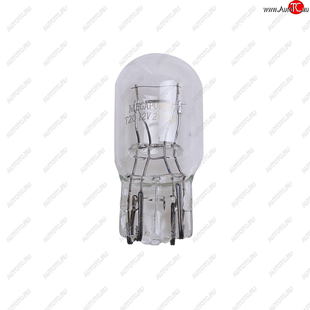 61 р. Лампа 12V W215W W3x16q Standart MEGAPOWER MEGAPOWER 370-33-066  с доставкой в г. Кемерово