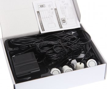 2 379 р. Датчик парковки d=19мм INTERPOWER INTERPOWER ip-415 (19mm) (4 датчика) white  с доставкой в г. Кемерово. Увеличить фотографию 3